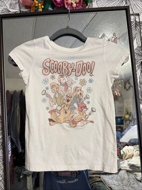 Scooby-Doo! White Kids Short Sleeve Graphic Tee - Scooby-Doo